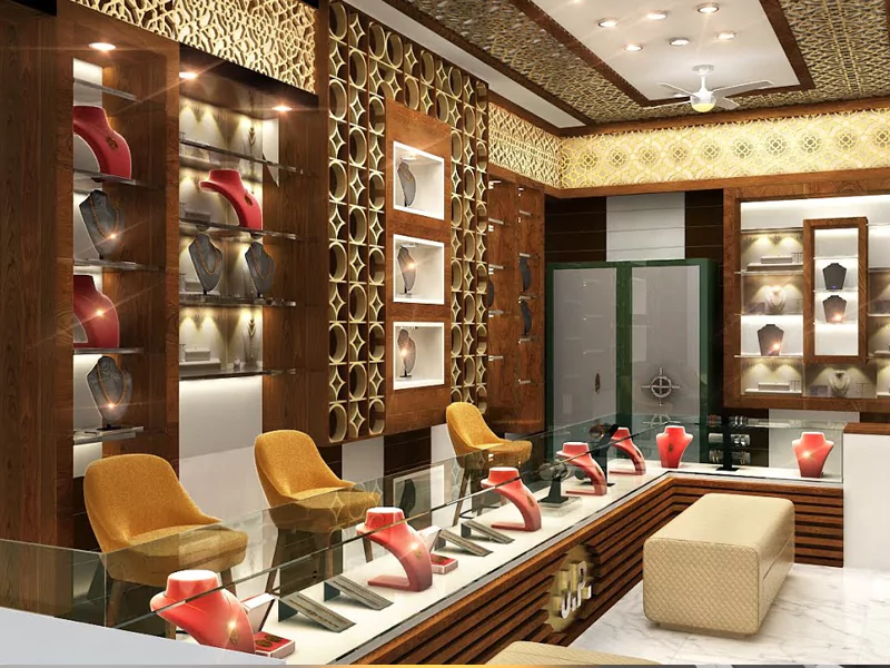JEWELLERY  SHOWROOM DESIGNS