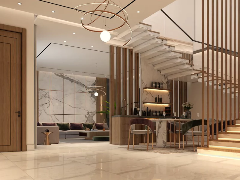 VILLA ENTRANCE INTERIOR